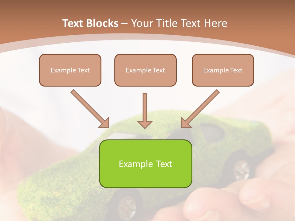 Car Background Eco PowerPoint Template