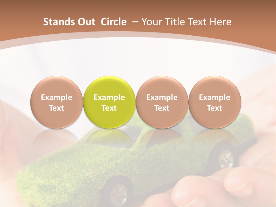 Car Background Eco PowerPoint Template