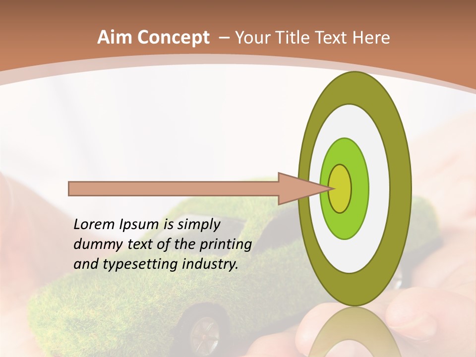 Car Background Eco PowerPoint Template