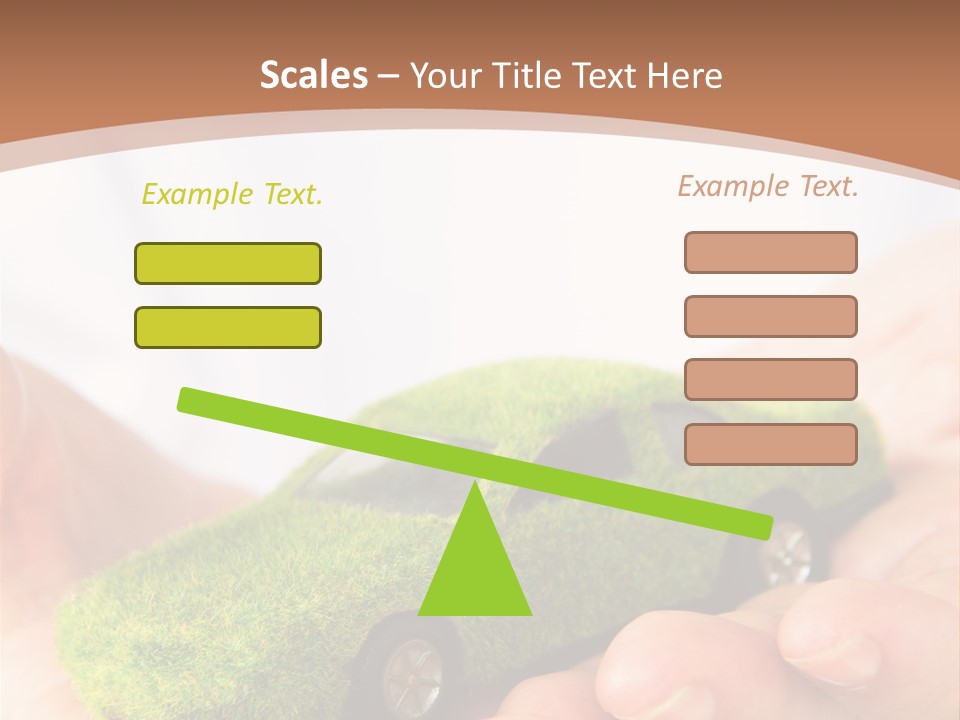 Car Background Eco PowerPoint Template