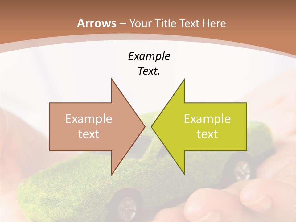 Car Background Eco PowerPoint Template