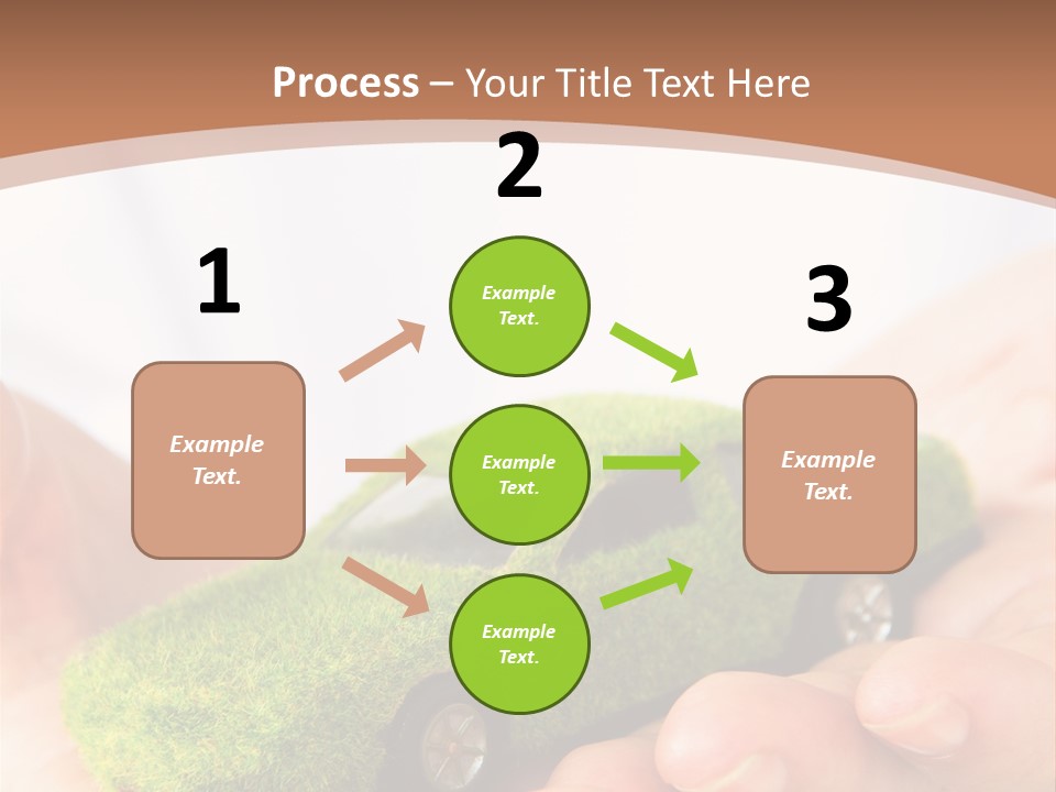 Car Background Eco PowerPoint Template