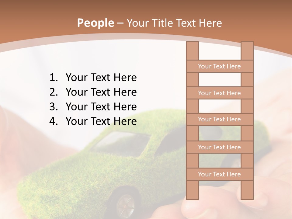 Car Background Eco PowerPoint Template