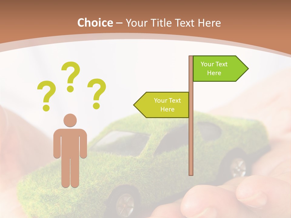 Car Background Eco PowerPoint Template