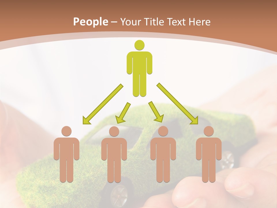 Car Background Eco PowerPoint Template