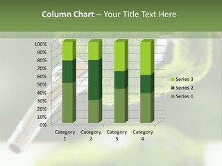 Green Hand Diesel PowerPoint Template