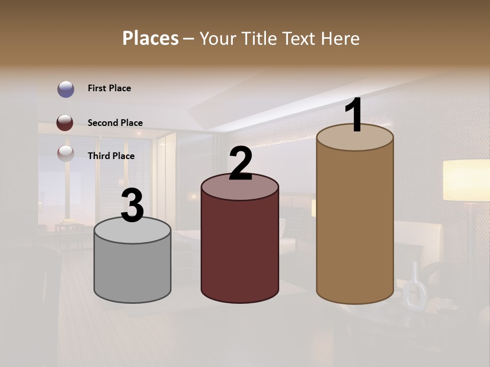 Care Shower Armchair PowerPoint Template