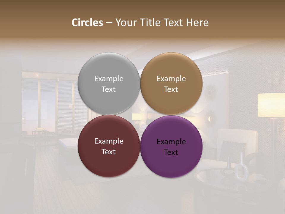 Care Shower Armchair PowerPoint Template