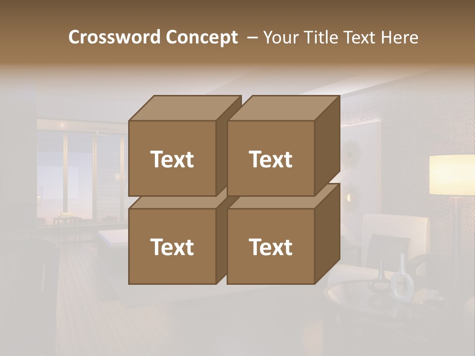 Care Shower Armchair PowerPoint Template