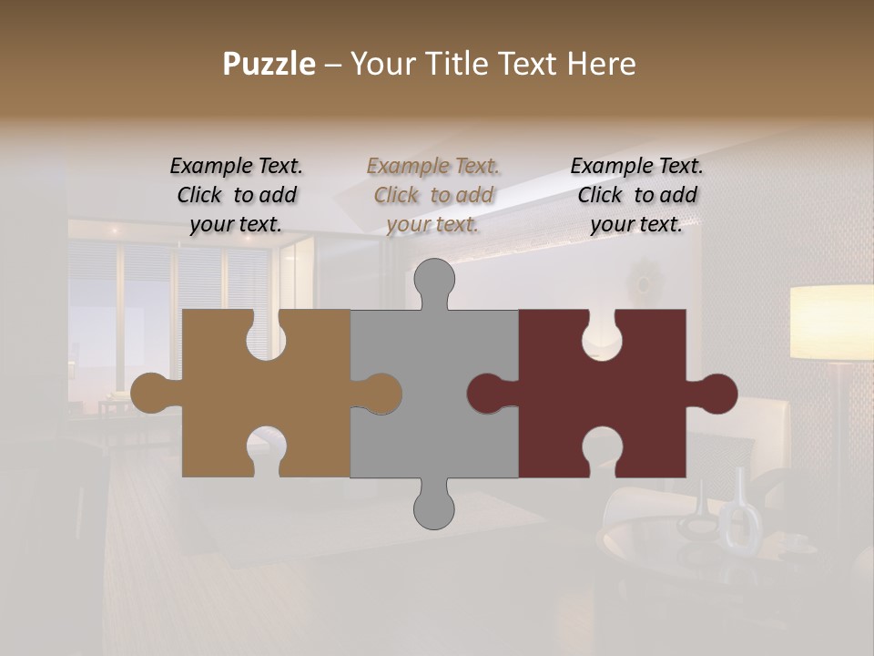 Care Shower Armchair PowerPoint Template