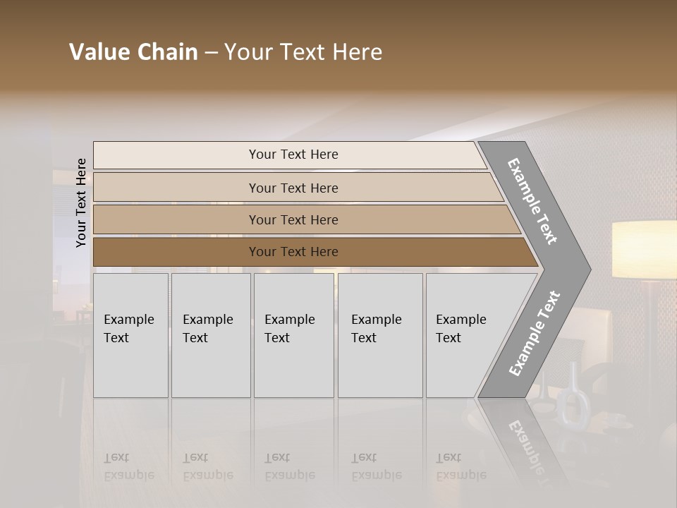 Care Shower Armchair PowerPoint Template