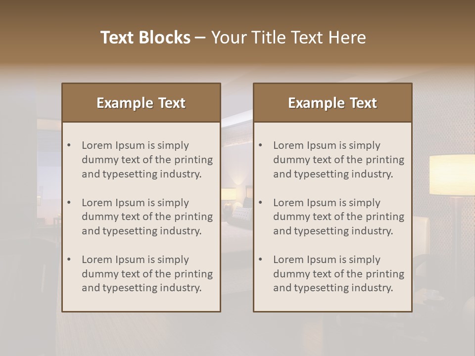 Care Shower Armchair PowerPoint Template