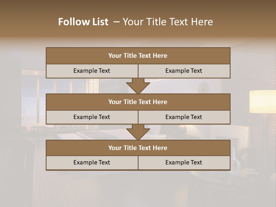 Care Shower Armchair PowerPoint Template