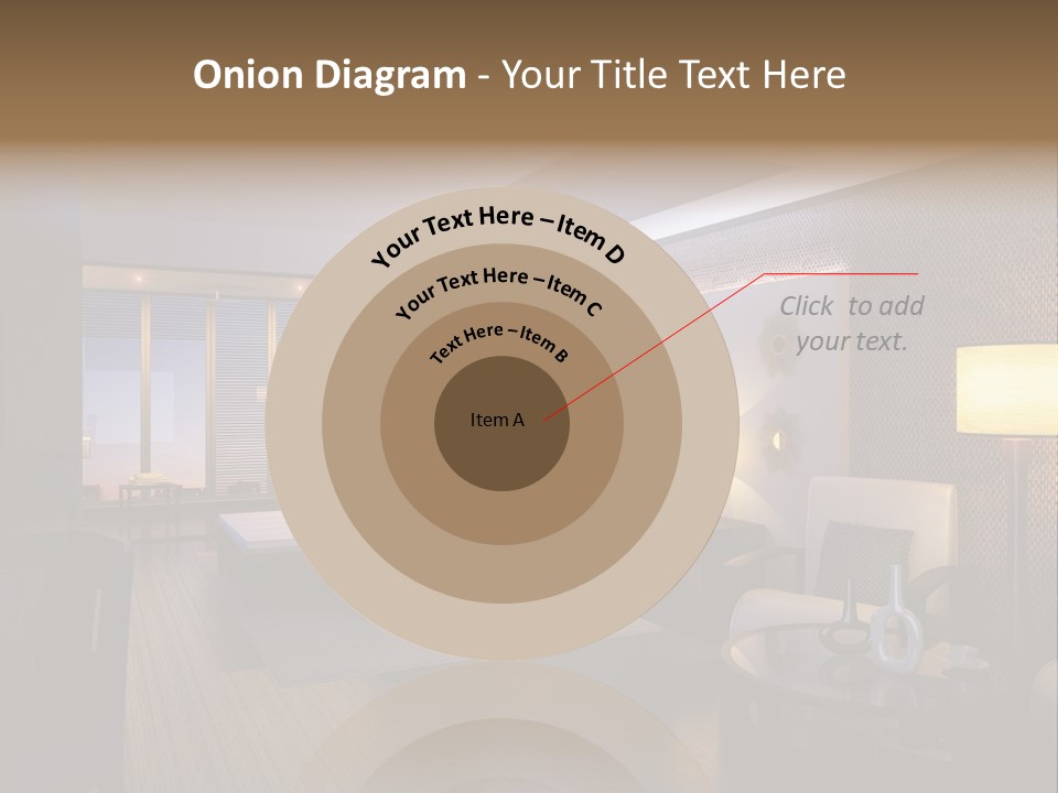 Care Shower Armchair PowerPoint Template