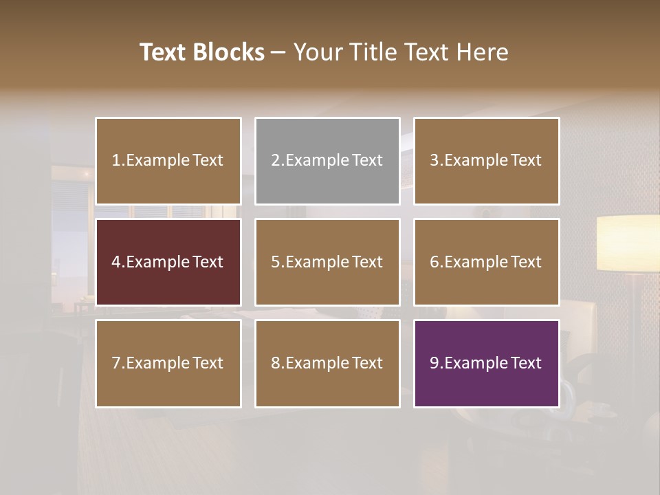 Care Shower Armchair PowerPoint Template