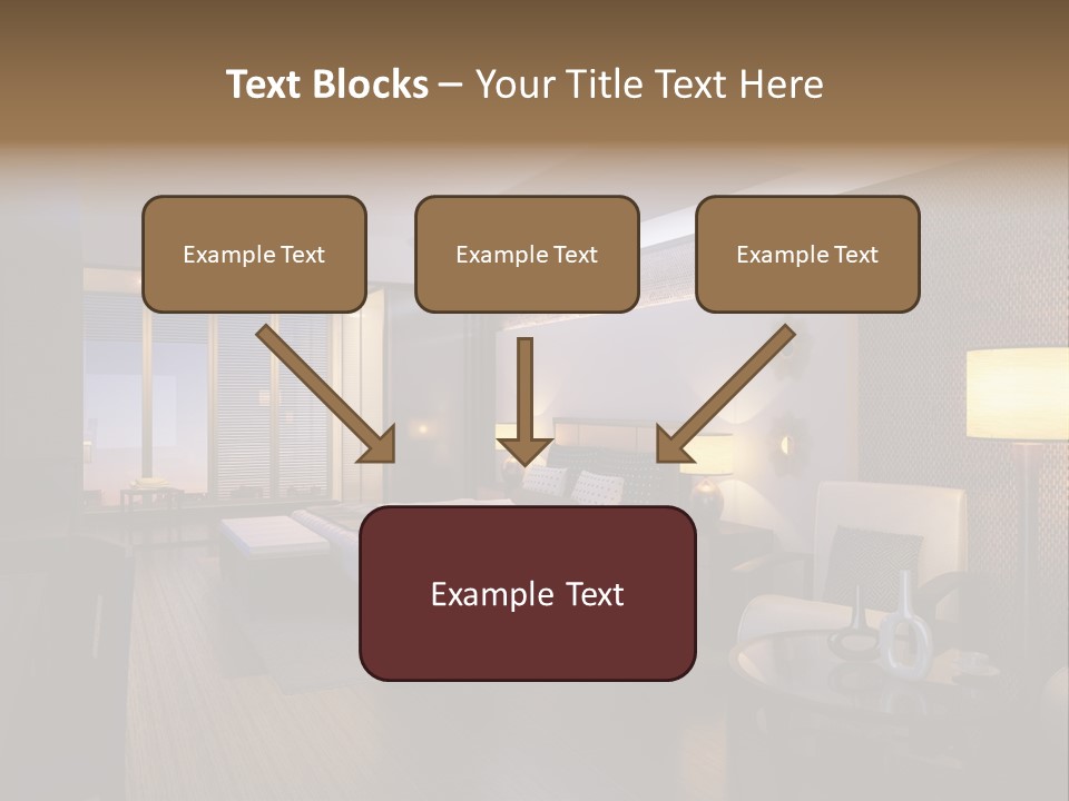 Care Shower Armchair PowerPoint Template