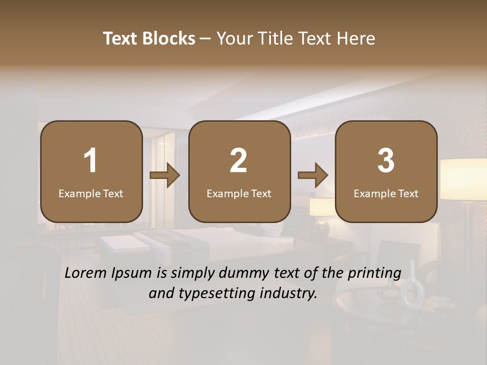 Care Shower Armchair PowerPoint Template