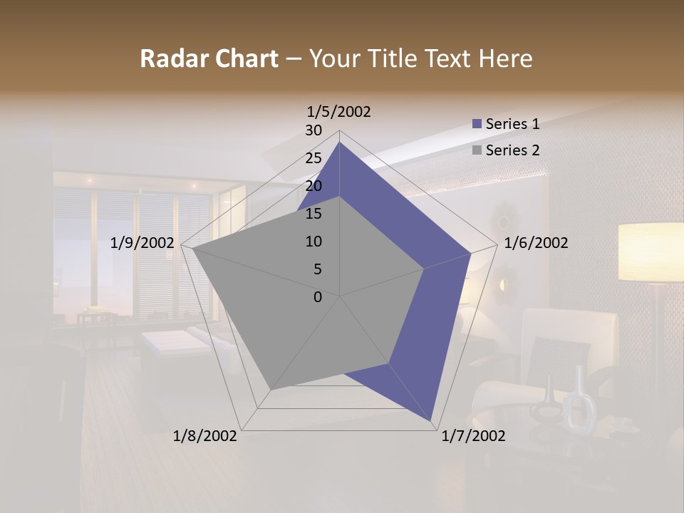Care Shower Armchair PowerPoint Template