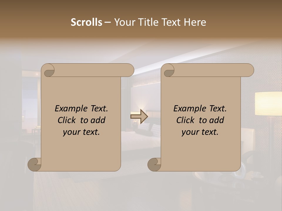 Care Shower Armchair PowerPoint Template