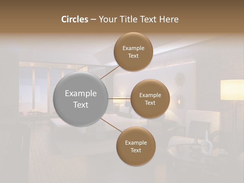 Care Shower Armchair PowerPoint Template