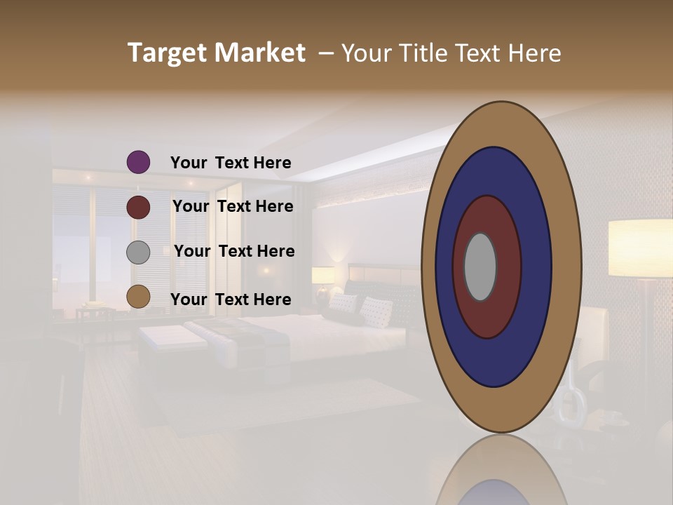 Care Shower Armchair PowerPoint Template