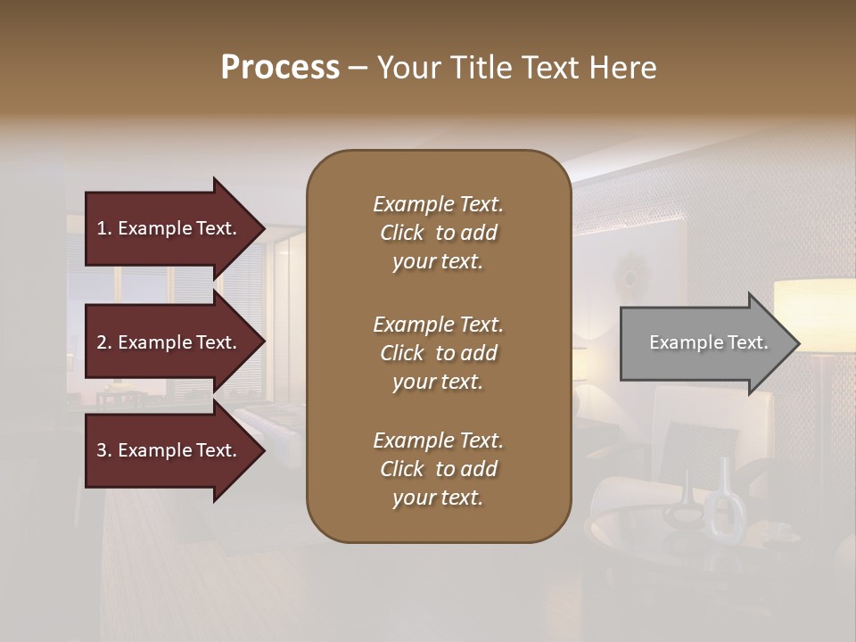 Care Shower Armchair PowerPoint Template