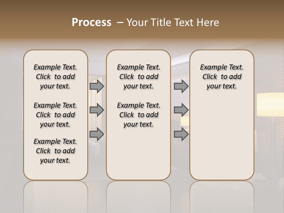 Care Shower Armchair PowerPoint Template