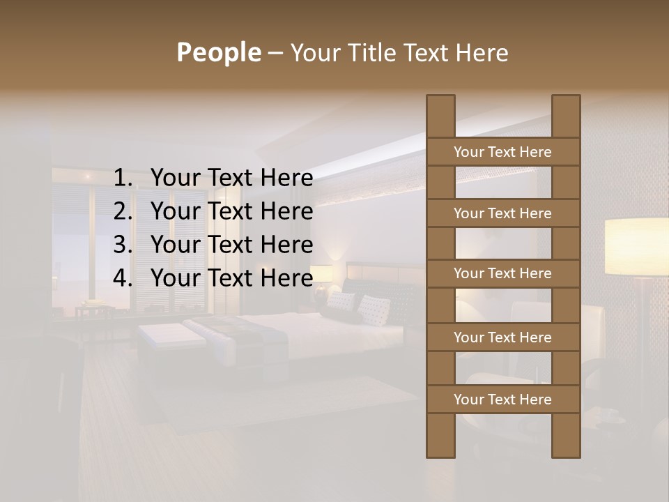 Care Shower Armchair PowerPoint Template
