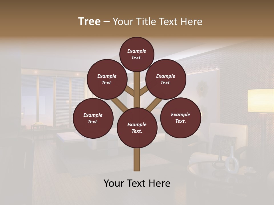 Care Shower Armchair PowerPoint Template