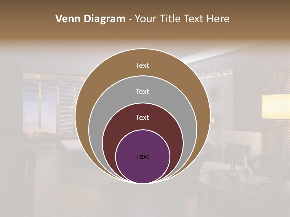 Care Shower Armchair PowerPoint Template
