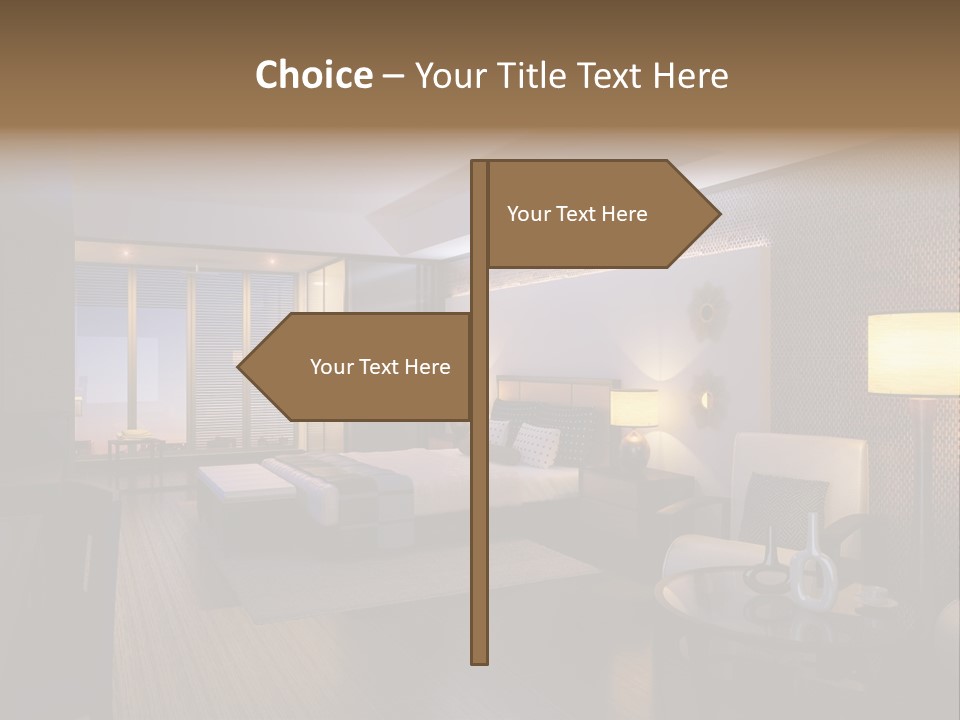 Care Shower Armchair PowerPoint Template