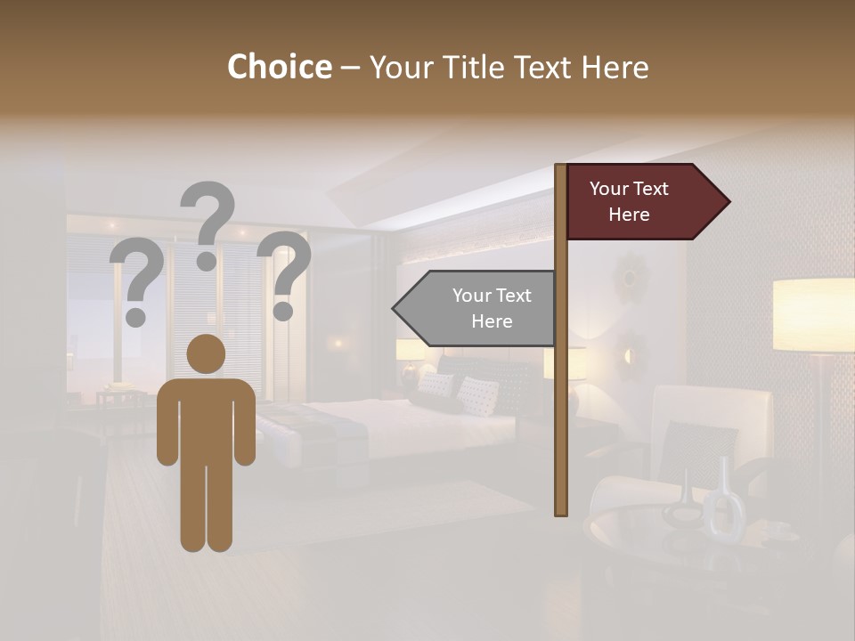Care Shower Armchair PowerPoint Template