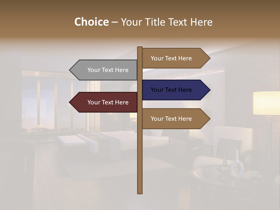Care Shower Armchair PowerPoint Template