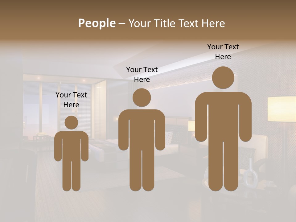 Care Shower Armchair PowerPoint Template