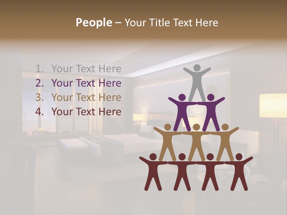 Care Shower Armchair PowerPoint Template