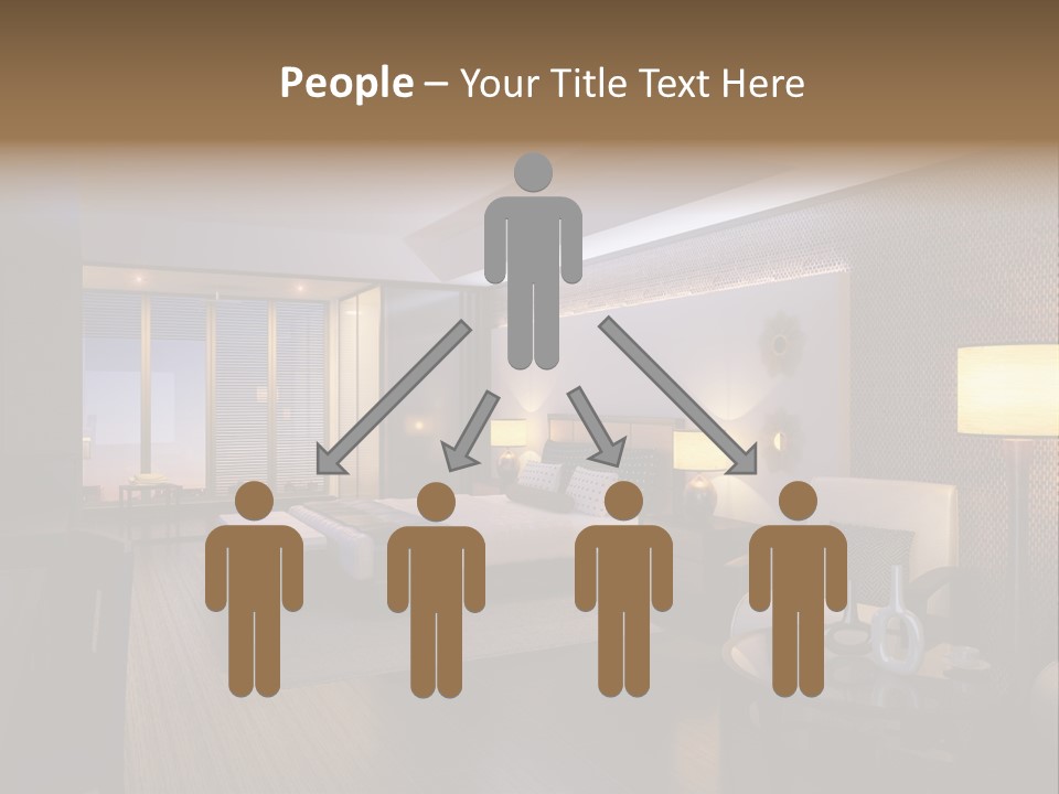 Care Shower Armchair PowerPoint Template