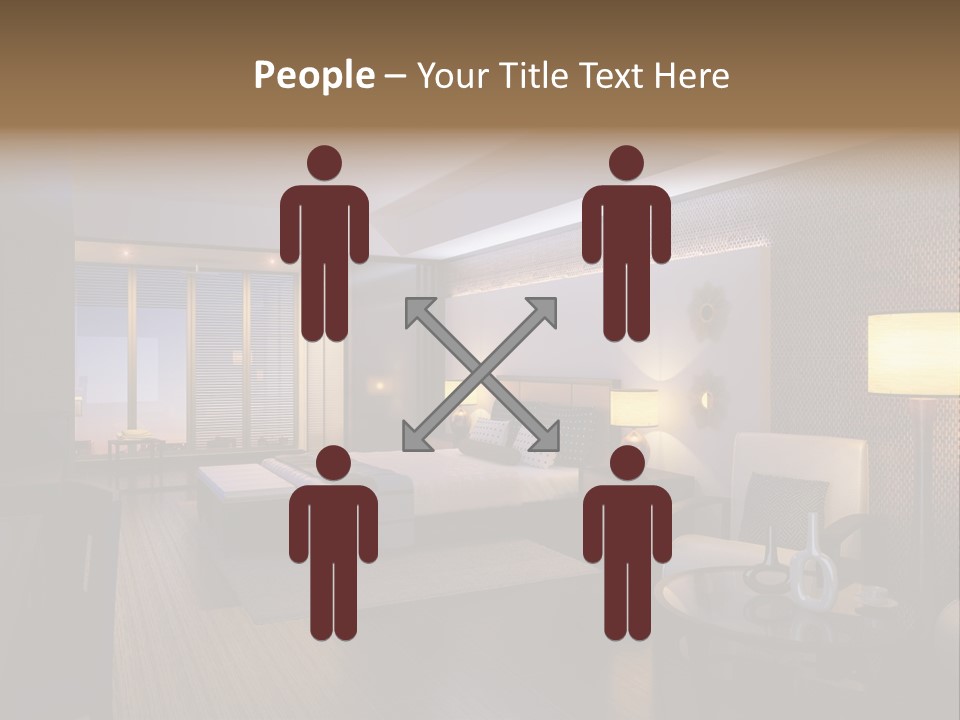 Care Shower Armchair PowerPoint Template