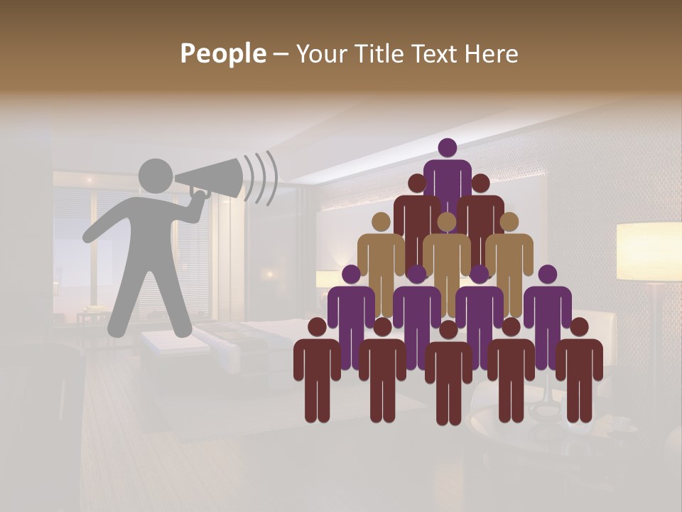 Care Shower Armchair PowerPoint Template