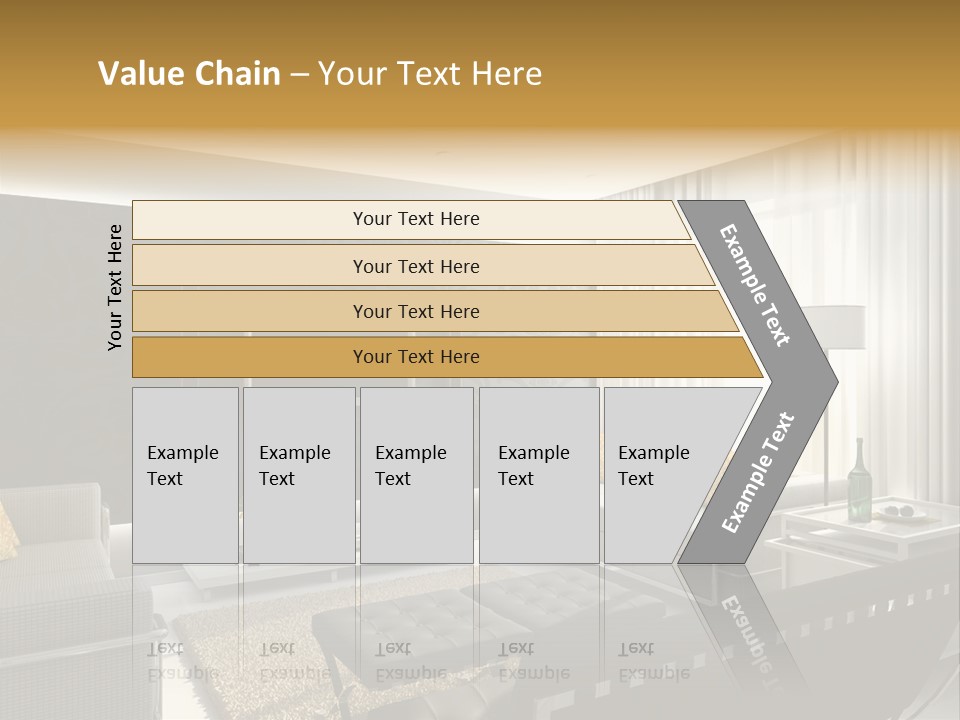 Fashion Rug Marble PowerPoint Template