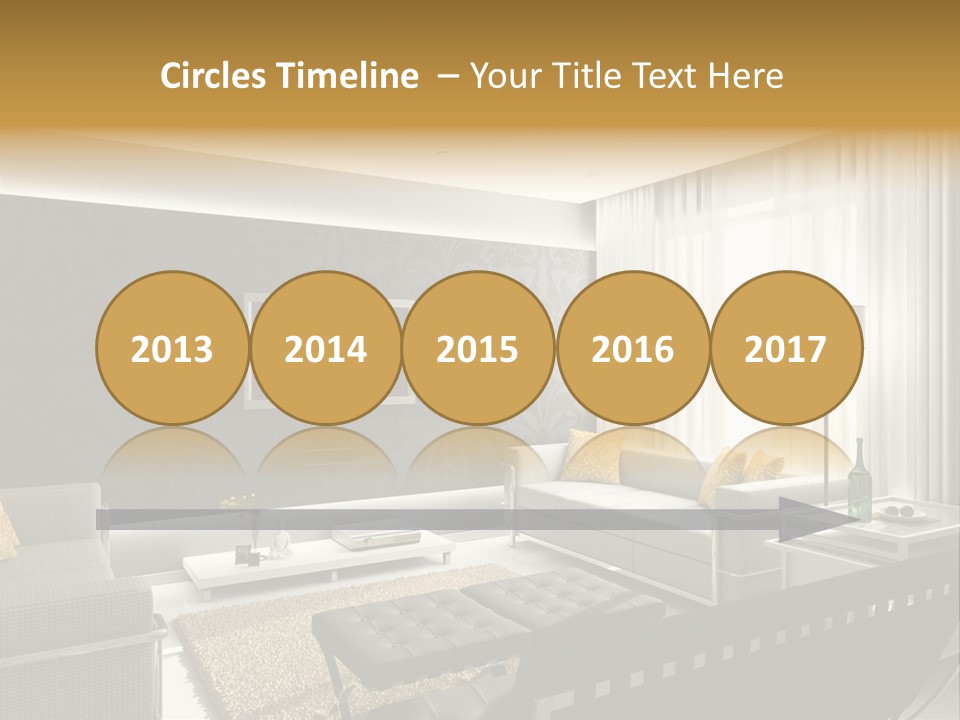 Fashion Rug Marble PowerPoint Template