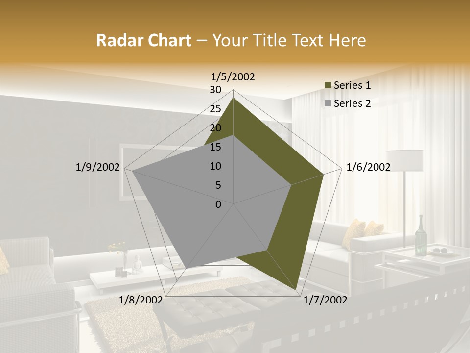 Fashion Rug Marble PowerPoint Template