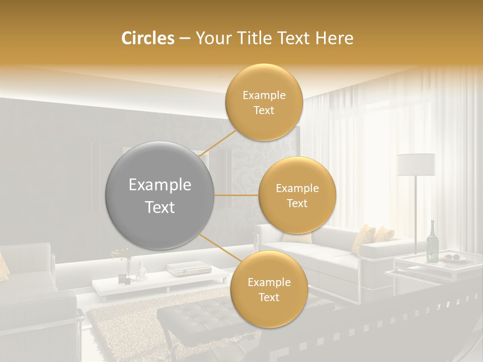 Fashion Rug Marble PowerPoint Template