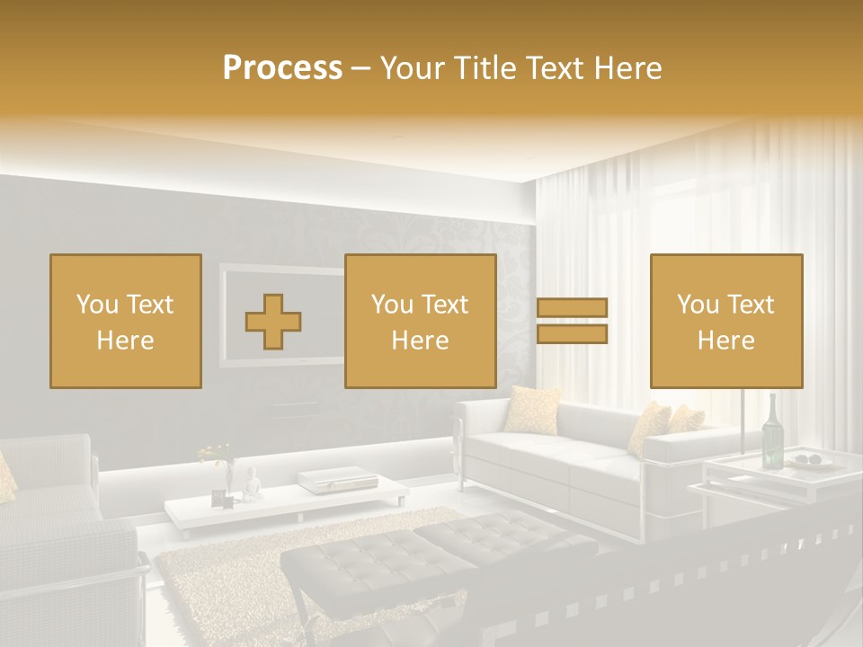 Fashion Rug Marble PowerPoint Template