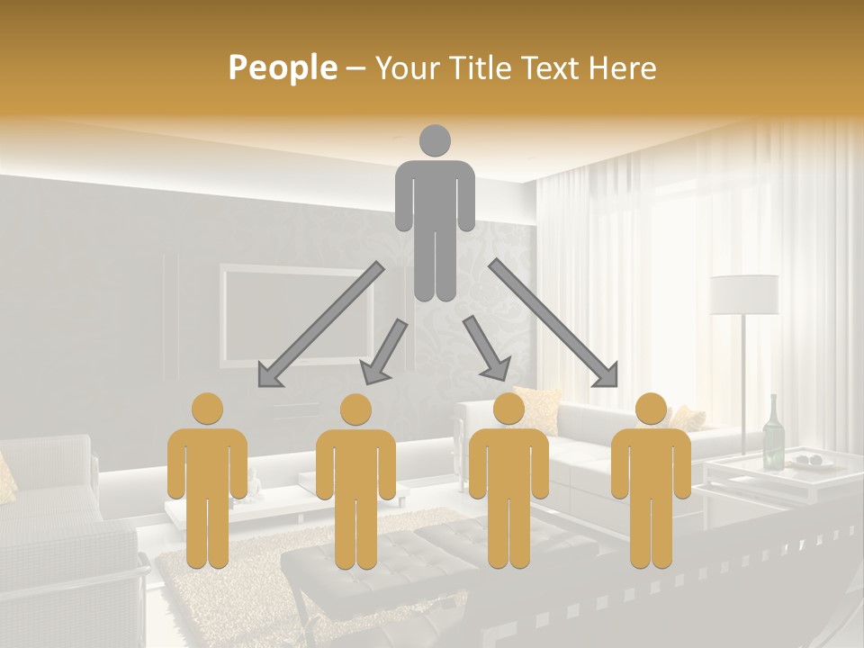 Fashion Rug Marble PowerPoint Template