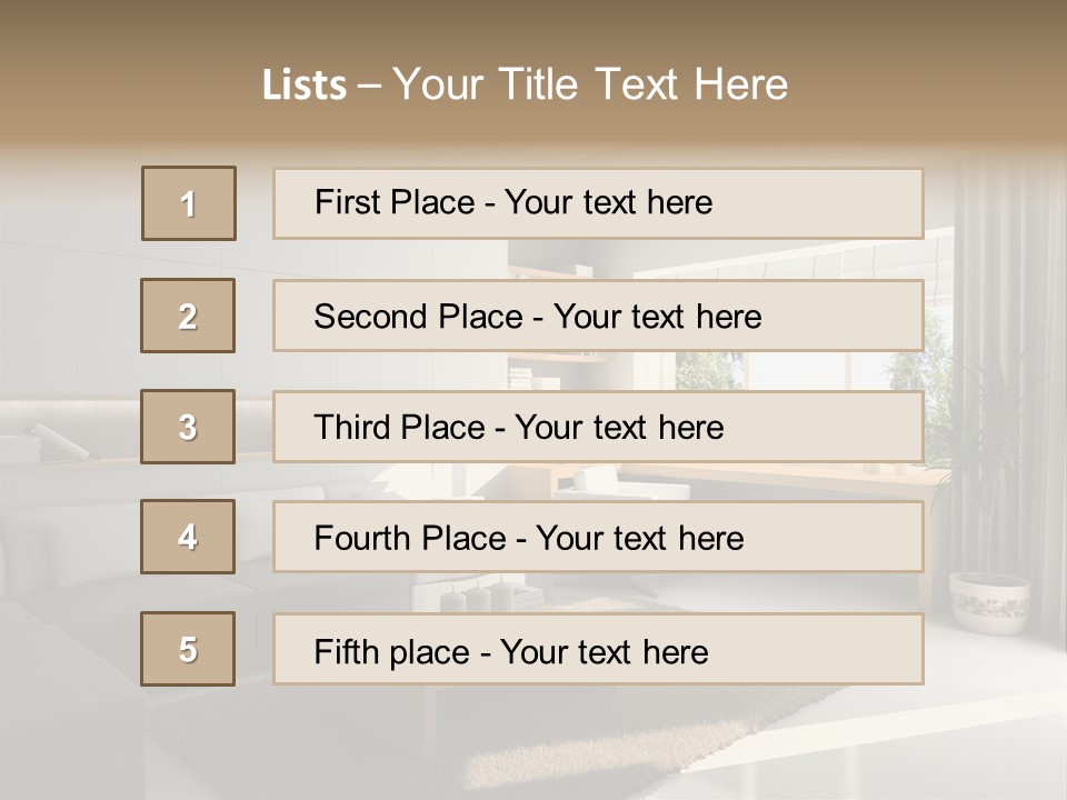 Architecture House New PowerPoint Template