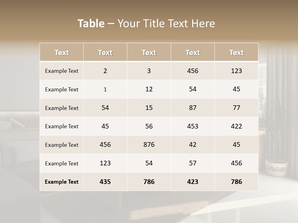 Architecture House New PowerPoint Template