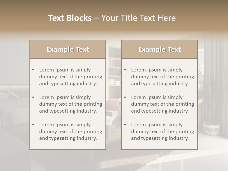 Architecture House New PowerPoint Template