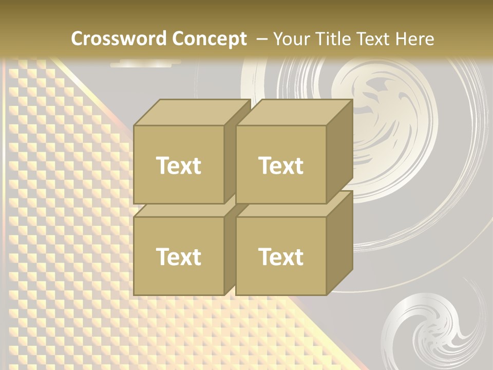 Domestic Fireplace Wall PowerPoint Template