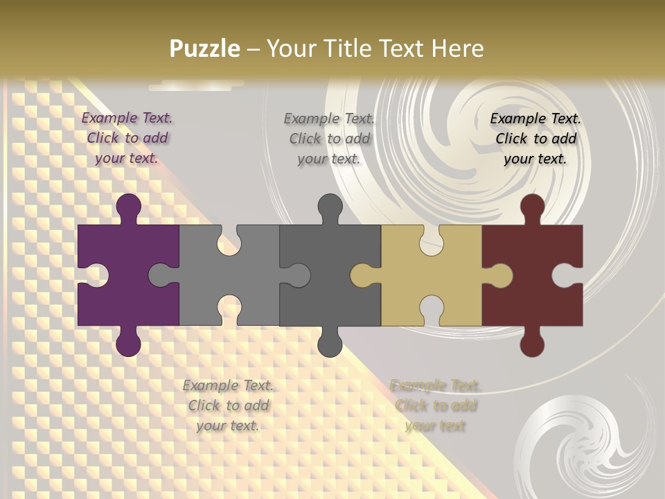 Domestic Fireplace Wall PowerPoint Template