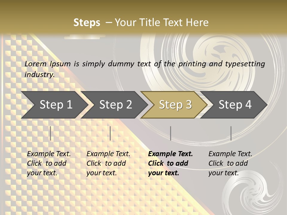 Domestic Fireplace Wall PowerPoint Template